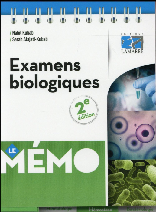 Emprunter Memo des examens biologiques livre
