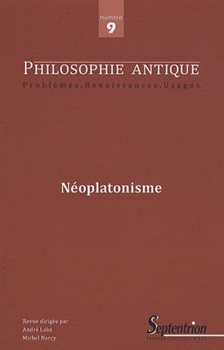 Emprunter Philosophie antique N° 9/2009 : Néoplatonisme livre