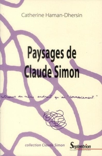 Emprunter Paysages de Claude Simon livre