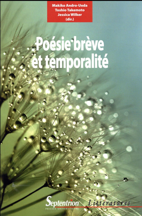 Emprunter Poésie brève et temporalité livre