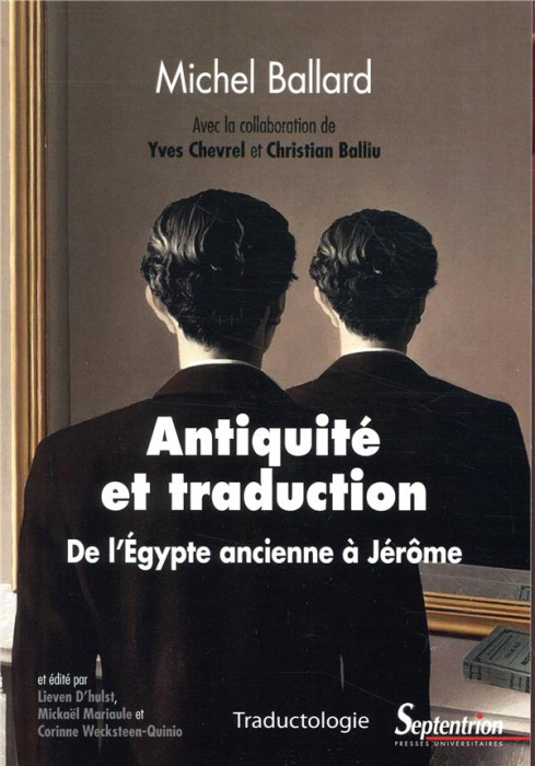 Emprunter Antiquité et traduction. De l'Egypte ancienne à Jérôme livre