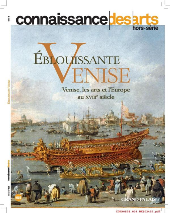 Emprunter Eblouissante Venise / Venise, les arts et l'Europe au XVIIIe siècle livre