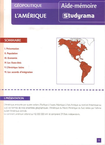 Emprunter L'Amérique livre