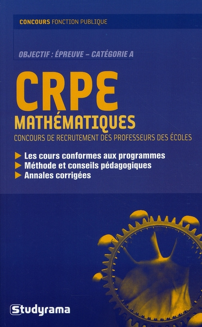 Emprunter CRPE mathématiques livre