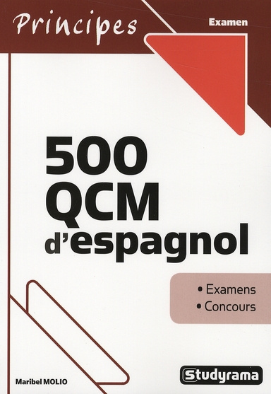 Emprunter 500 QCM d'espagnol livre