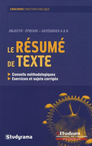Emprunter Le résumé de texte livre