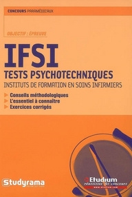 Emprunter IFSI tests psychotechniques livre