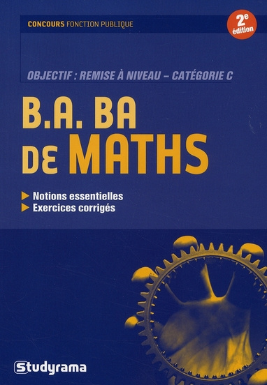 Emprunter B.A. BA de maths. Catégorie C, 2e édition livre