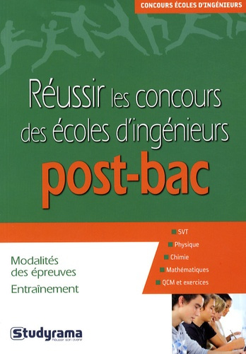 Emprunter Réussir les concours des écoles d'ingénieurs post-bac livre