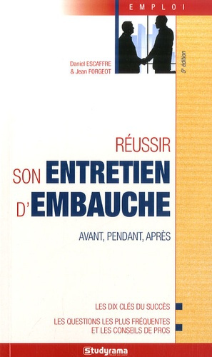 Emprunter Réussir son entretien d'embauche livre
