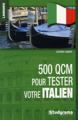 Emprunter 500 QCM pour tester votre italien livre
