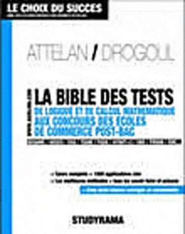 Emprunter La bible des tests de logique et de mathématiques aux concours des écoles de commerce post-bac livre