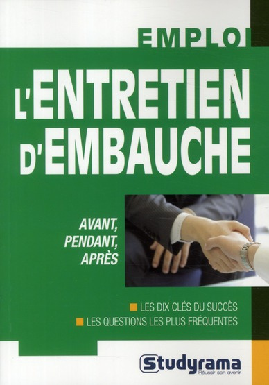 Emprunter L'entretien d'embauche livre