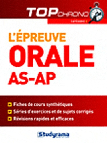 Emprunter L'épreuve orale AS-AP. Catégorie C livre