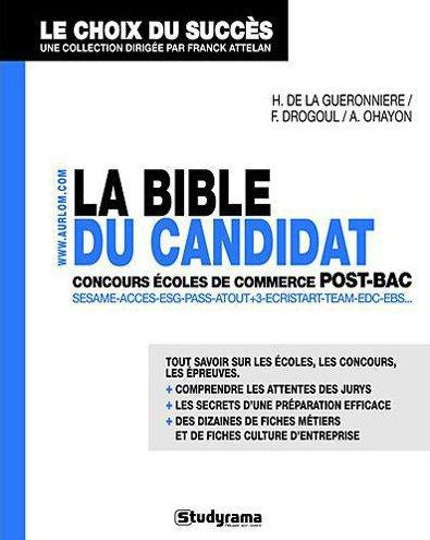 Emprunter La Bible du candidat aux concours des écoles de commerce post-bac livre