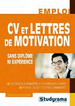 Emprunter CV et lettre de motivation sans diplôme ni expérience livre