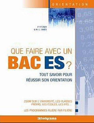Emprunter Que faire avec un bac ES ? livre