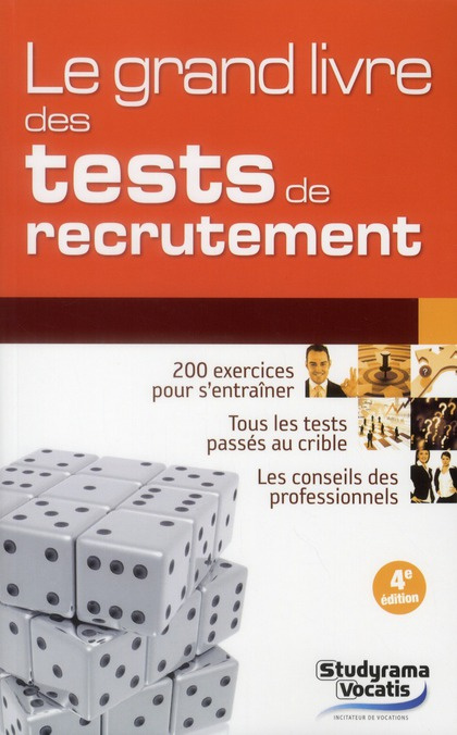Emprunter Le grand livre des tests de recrutement. 4e édition livre