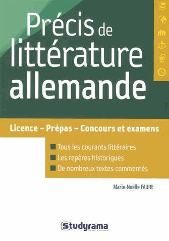 Emprunter Précis de littérature allemande livre