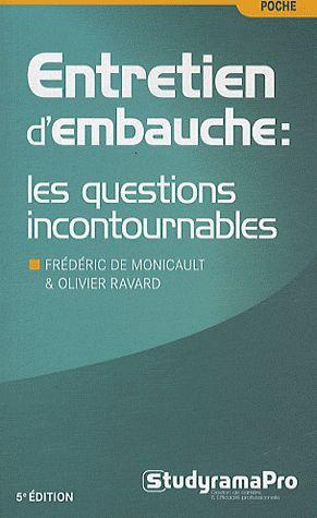 Emprunter Entretien d'embauche : les questions incontournables. 5e édition livre