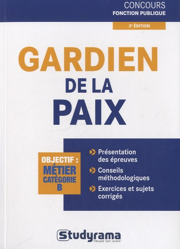 Emprunter Gardien de la paix . 3e édition livre
