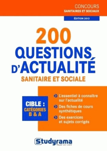 Emprunter 200 questions d'actualité sanitaire et sociale. 3e édition revue et augmentée livre