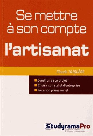 Emprunter Se mettre à son compte : l'artisanat livre