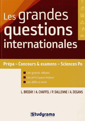 Emprunter Les grandes questions internationales livre