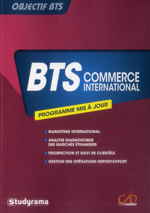 Emprunter BTS commerce international livre