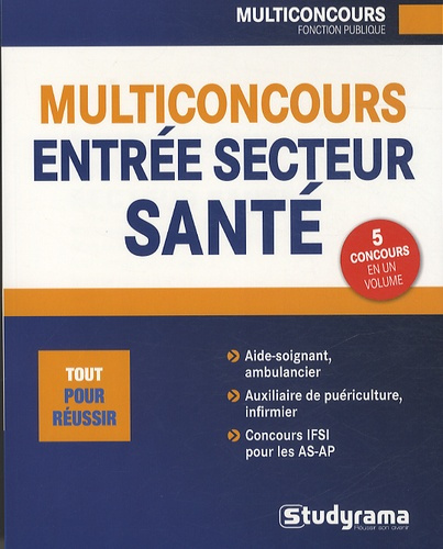 Emprunter Multiconcours entrée secteur santé livre
