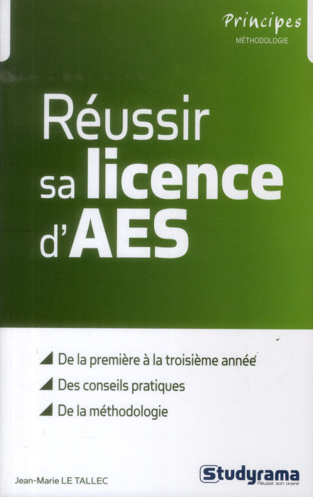Emprunter Réussir sa licence d'AES livre