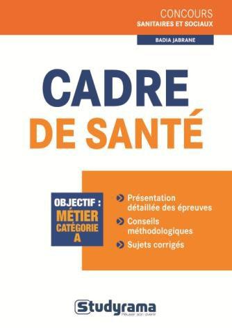 Emprunter Concours cadre de santé livre