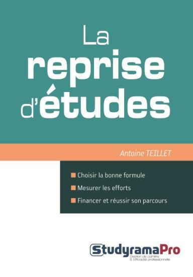 Emprunter La reprise d'études livre