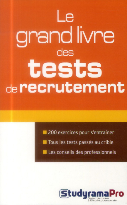 Emprunter Le grand livre des tests de recrutement livre