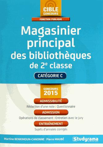 Emprunter Magasinier principal des bibliothèques de 2e classe livre