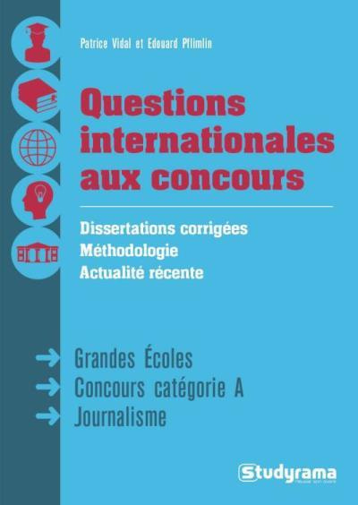 Emprunter Réussir les questions internationales aux concours livre