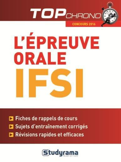 Emprunter L'épreuve orale IFSI. Edition 2016 livre