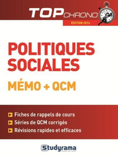 Emprunter Politiques sociales mémo QCM. 4e édition revue et augmentée livre