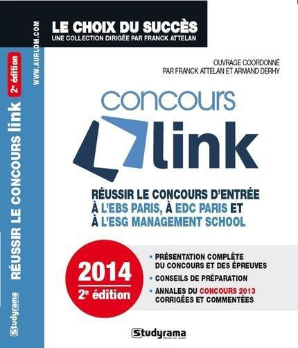 Emprunter Réussir le concours Link. 3e édition 2015 livre