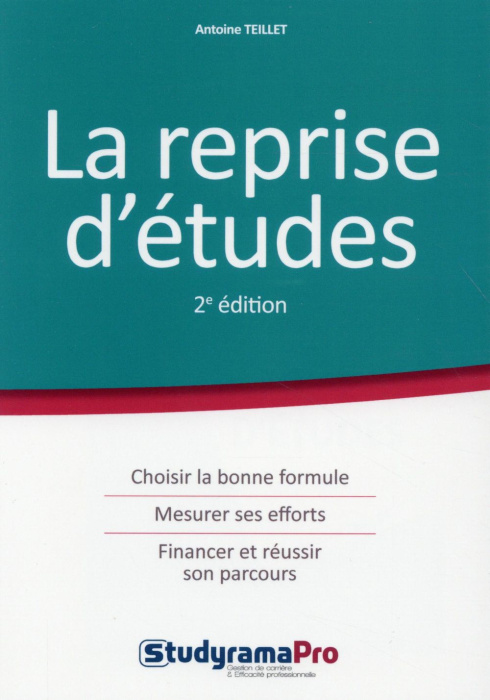 Emprunter La reprise d'études. 2e édition livre