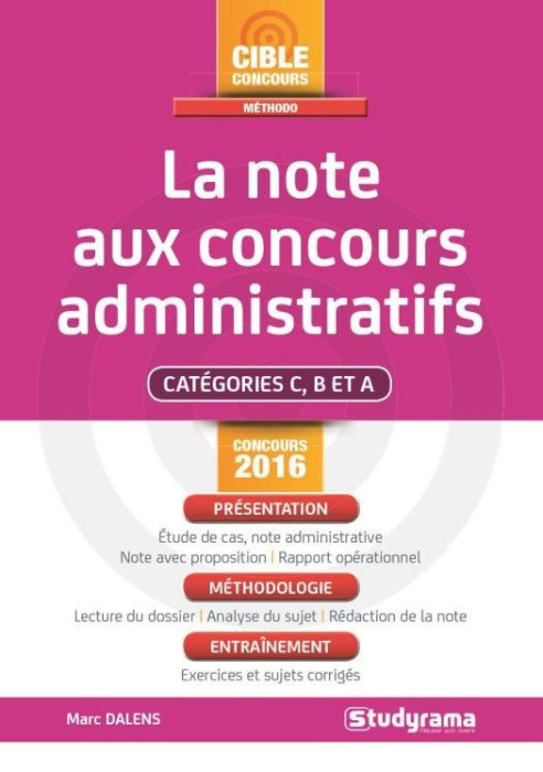 Emprunter Réussir l'épreuve de note administrative en 8 étapes livre