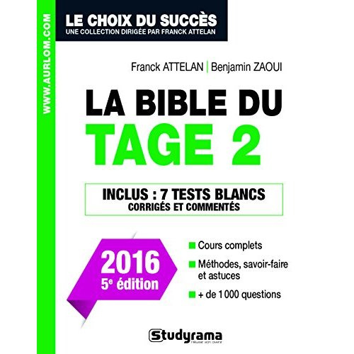 Emprunter La Bible du Tage 2. 5e édition livre