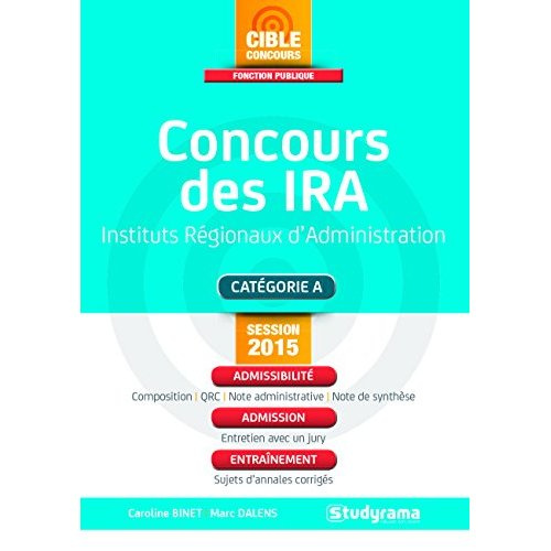 Emprunter Concours des IRA. Edition revue et augmentée livre