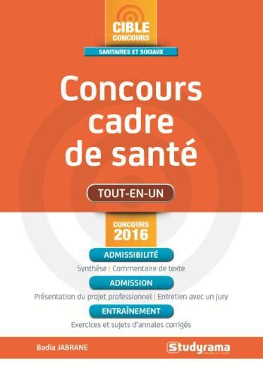 Emprunter Concours cadre de santé. Edition revue et augmentée livre