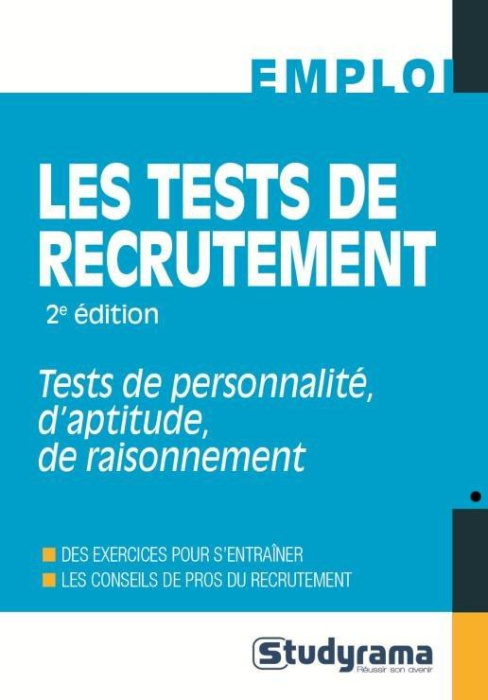 Emprunter Les tests de recrutement. 2e édition livre