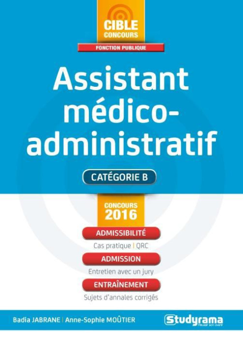 Emprunter Assistant médico-administratif. Branches 