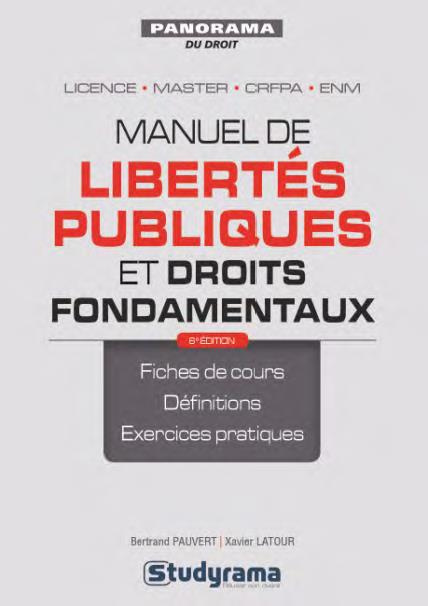 Emprunter Libertés publiques et droits fondamentaux. 6e édition livre