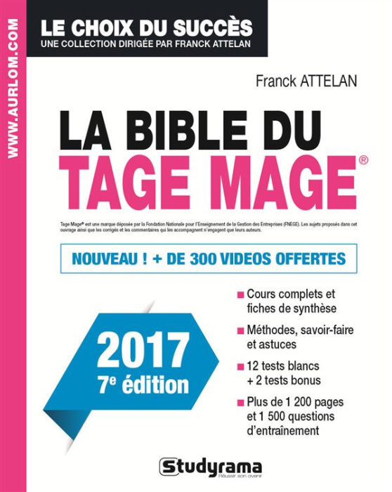 Emprunter La bible du Tage Mage. Edition 2017 livre