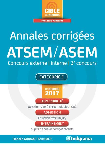 Emprunter Annales corrigées ATSEM/ASEM. Concours externe, interne, 3e concours livre