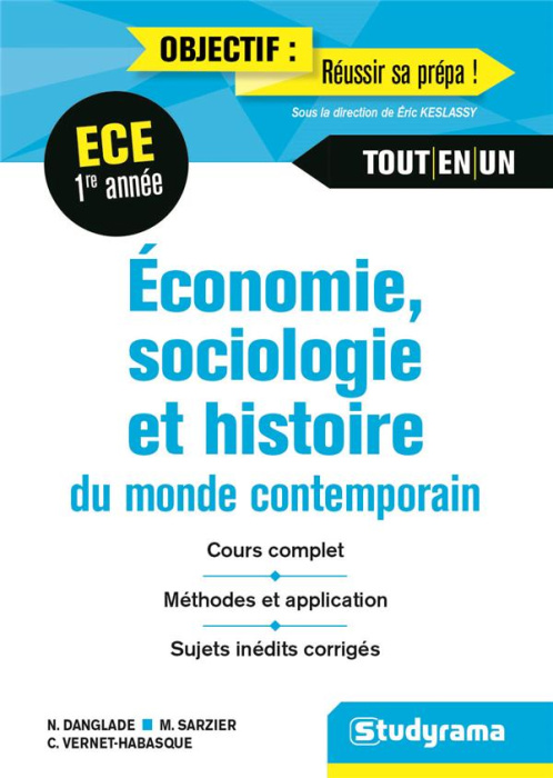Emprunter Economie, sociologie, histoire du monde contemporain ECE 1re année livre